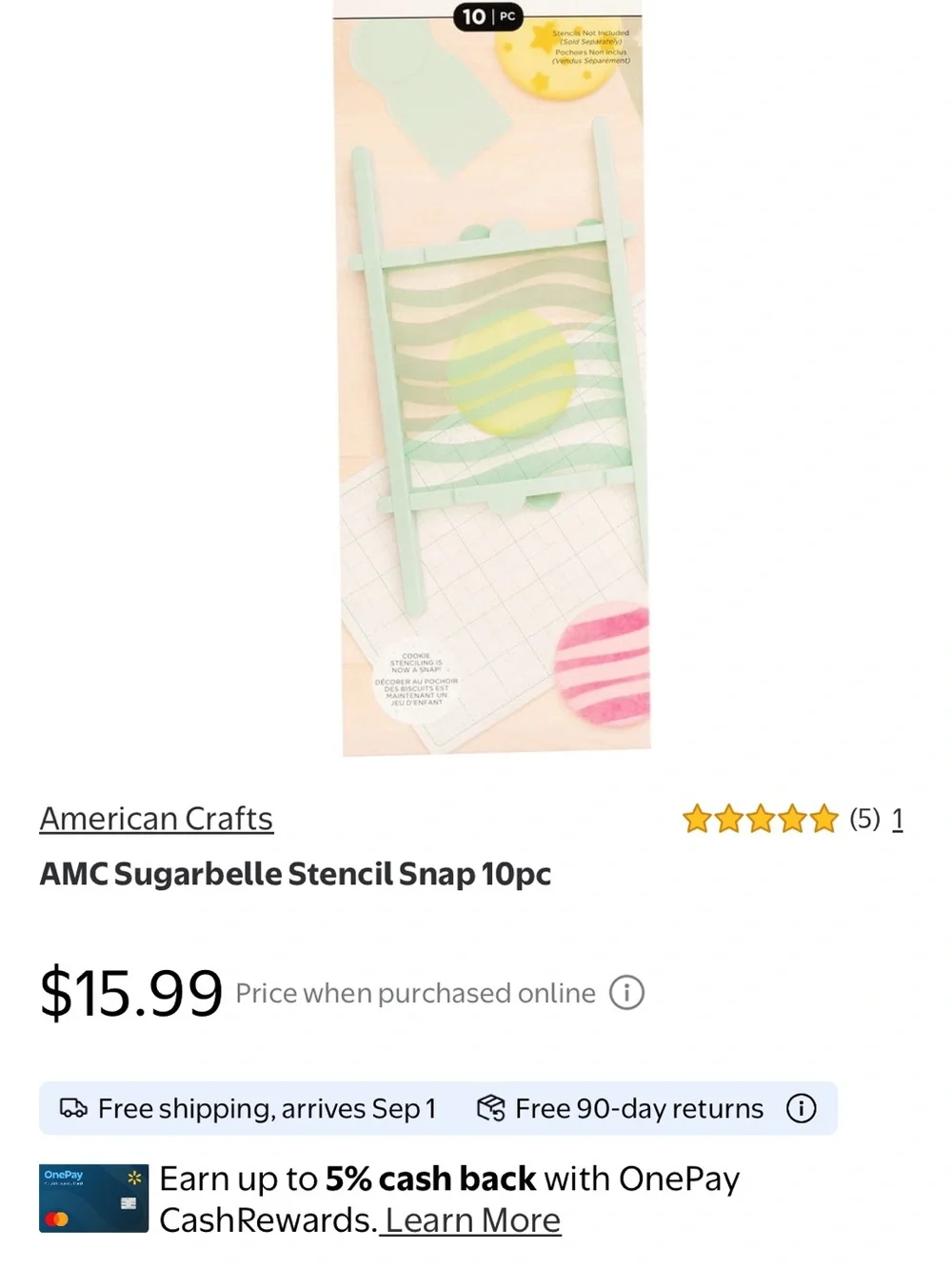 Sweet Shop Teal and Gold Cake Decorating Set